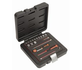 Juego de vasos con cuadrado de 1/4